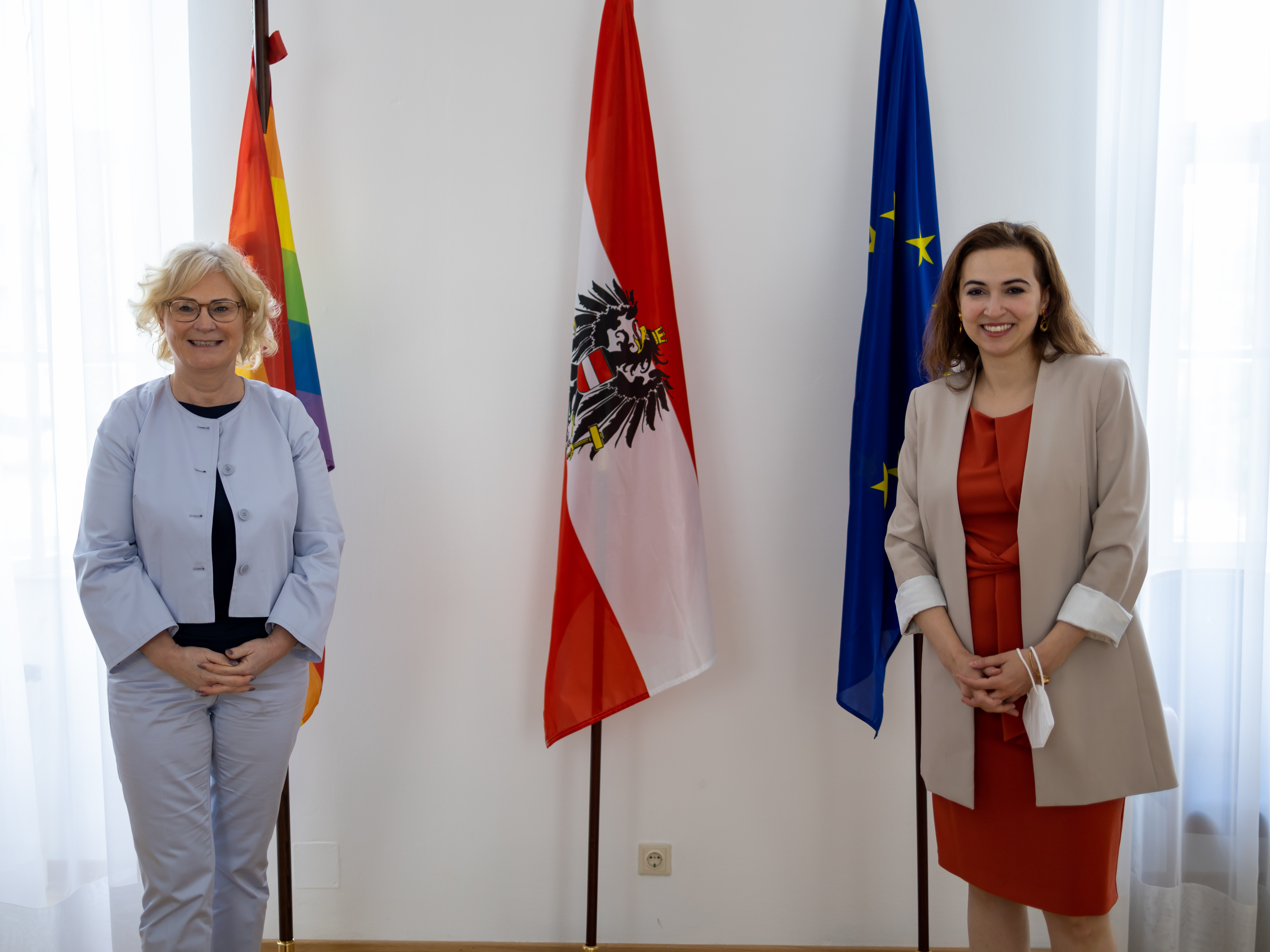 Justizministerin trifft deutsche Amtskollegin Justizministerin Lambrecht