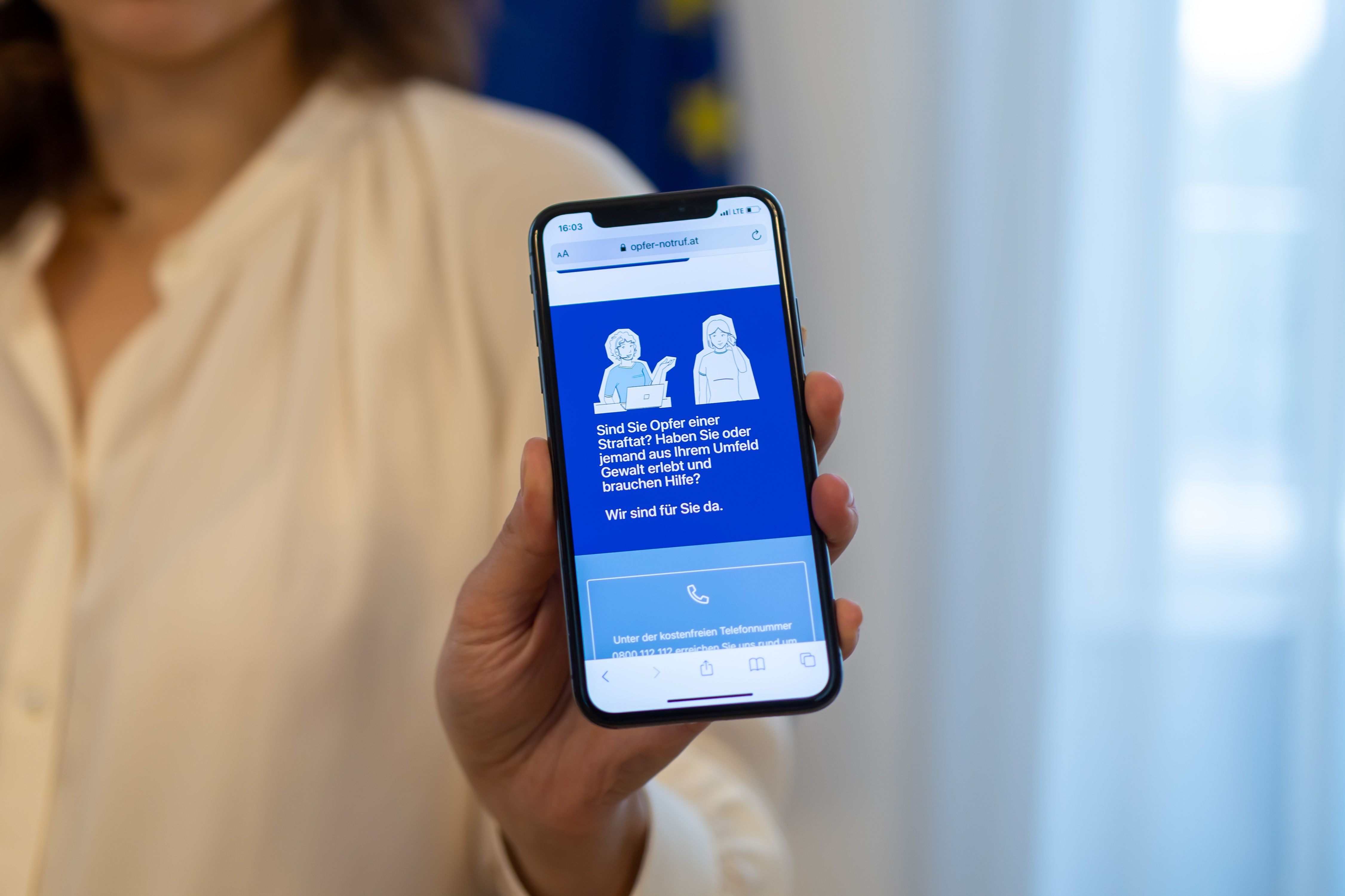 Opfernotruf Website