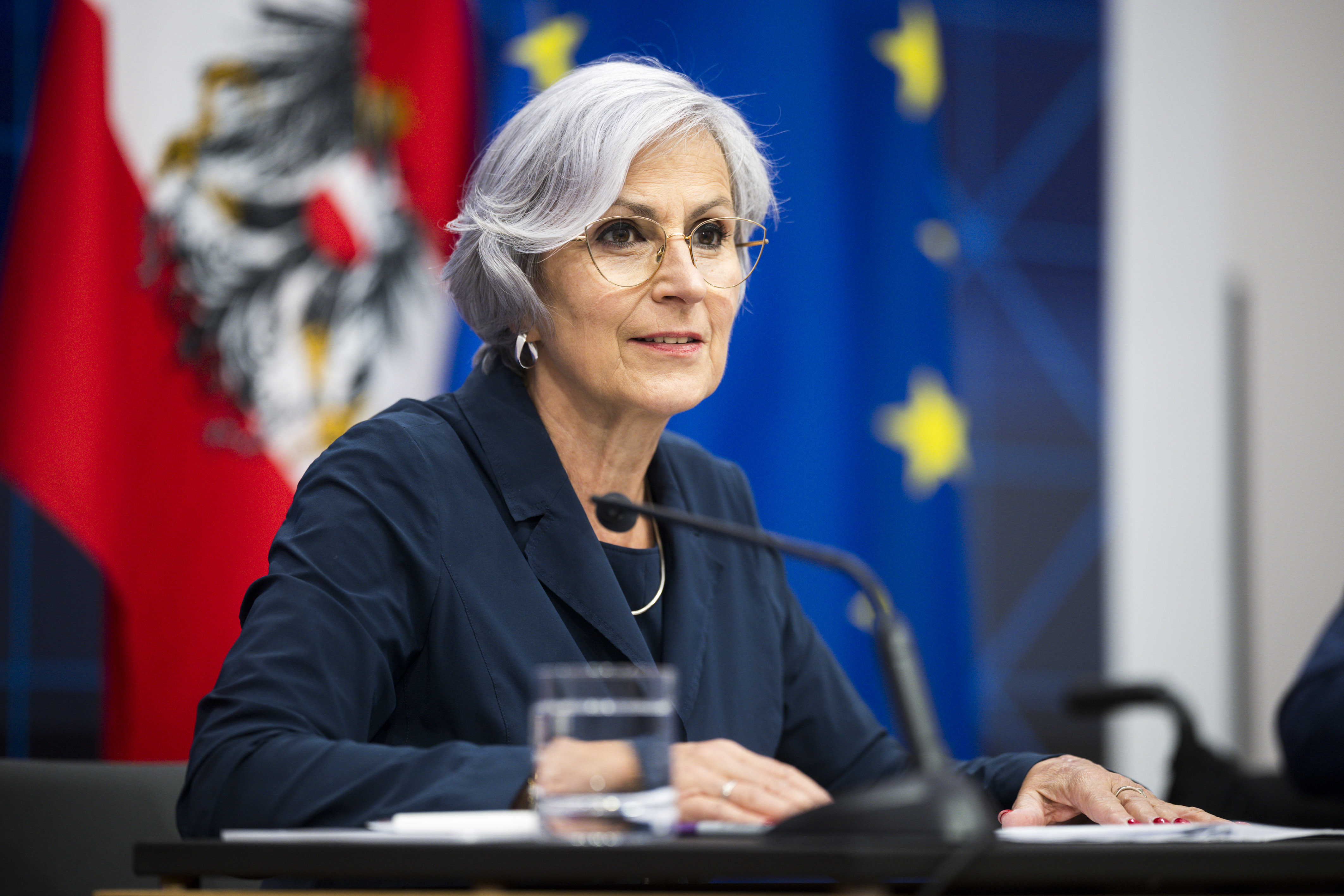 Justizministerin Sporrer